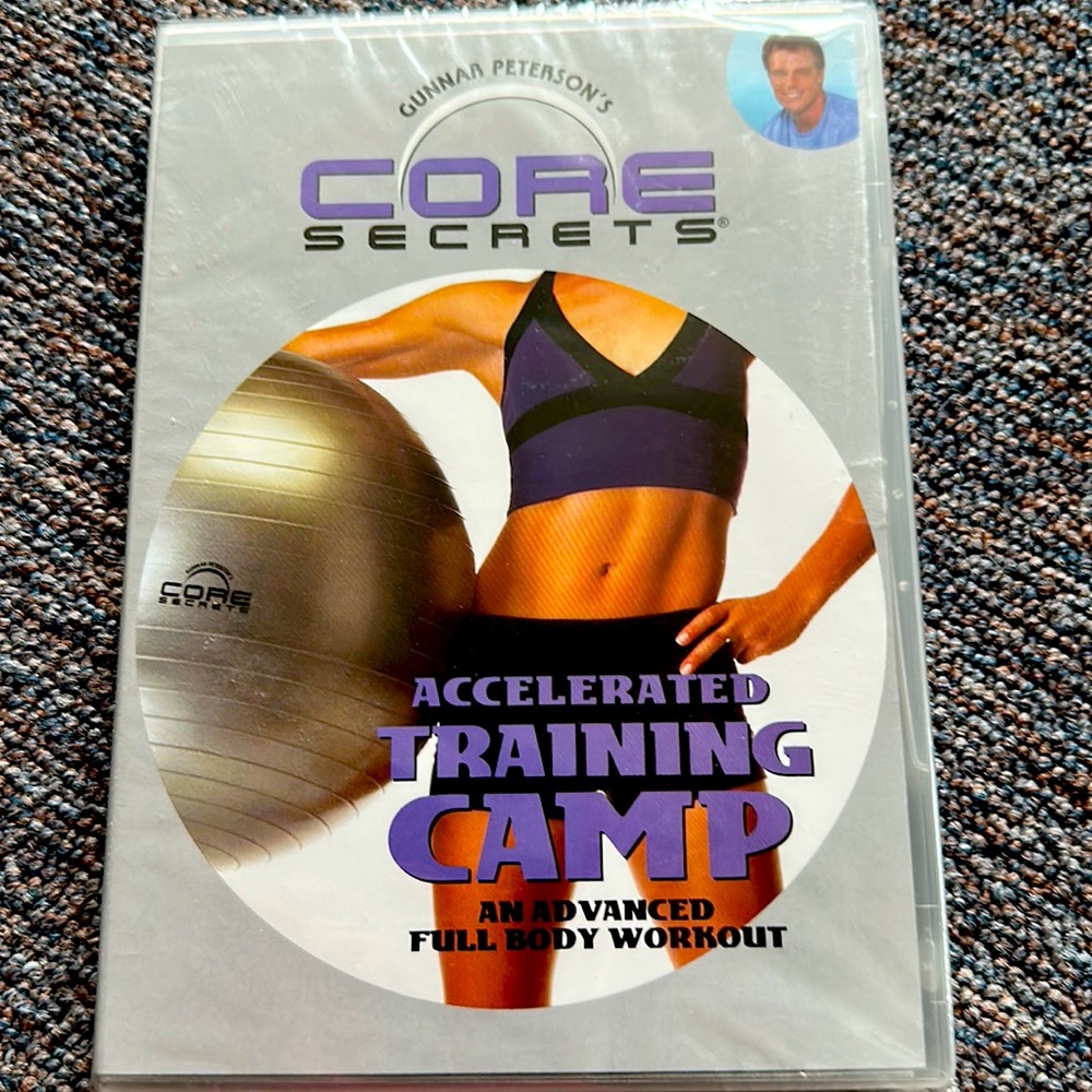 Gunnar Peterson's Core Secrets ~ Accelerated Training Camp DVD *Brand New*